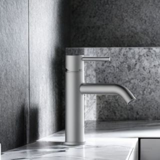 Смеситель для раковины Bossini Teo-M Z00701.094 брашированный никель