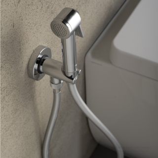 Лейка гигиеническая Bossini Apice B00920.073 чёрный матовый