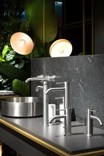 Дозатор Gessi 316 54737.239 белый/брашированная сталь