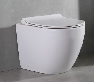 Унитаз CeramaLux NS-3176 приставной с сиденьем Микролифт