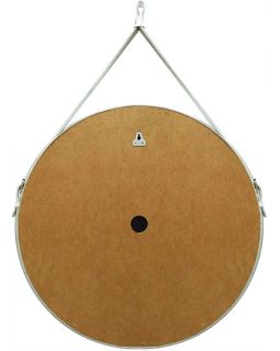 Зеркало с подсветкой Continent Millenium White ЗЛП738 на ремне 65см белый