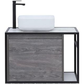 Тумба под раковину Aquanet Nova Lite Loft 261654 L 75 см дуб рошелье