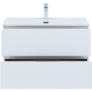 Тумба под раковину Aquanet Алвита New 277514 80 см белый матовый