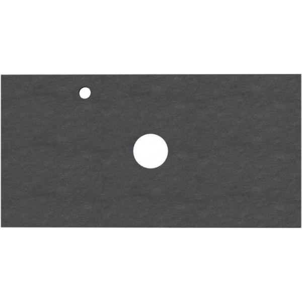 Столешница Aquanet Flat 345785 90 см графит