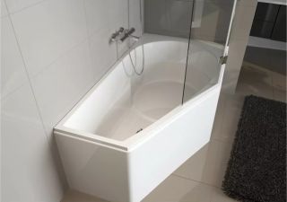 Акриловая ванна Riho Yukon B009001005 L 160х90см белый