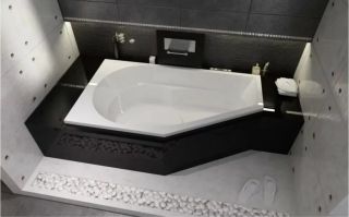 Акриловая ванна Riho Yukon B008001005 R 160х90см белый