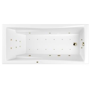 Гидромассажная ванна WHITECROSS Palace 0104.170075.100.ULTRA.BR 170x75 см Ultra бронза