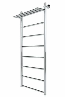 Полотенцесушитель водяной Indigo Line LLSHW120-40 с полкой 120x40 см хром
