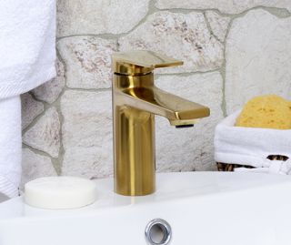 Встраиваемый смеситель для раковины Swedbe Platta 5503 хром