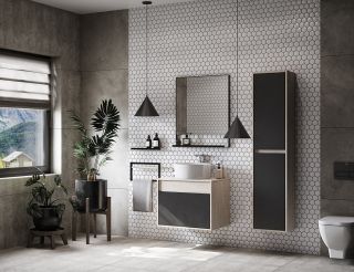 Зеркало Акватон Лофт Урбан 65см дуб орегон 1A254102LQX50