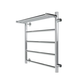 Полотенцесушитель водяной Indigo Line LLSHSW60-60R-б/п-50 с полкой 60x60 см хром