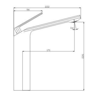 Смеситель для раковины Kohr MAI RUI 1LN550101CP хром