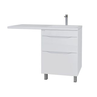 Раковина Grossman 1101017 120 см белый правая