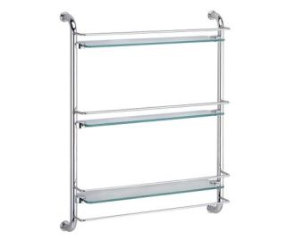 Wasserkraft K-2033 Полка стеклянная тройная