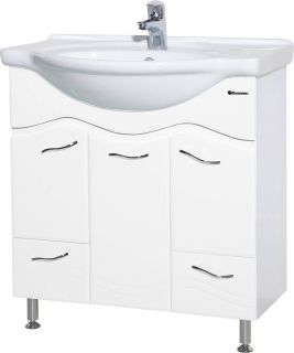 Тумба под раковину Bellezza Мари 75см белый 00000010139