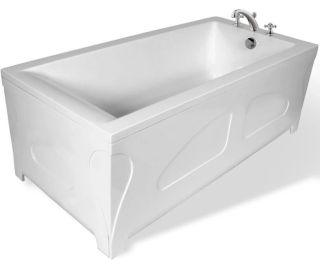 Экран фронтальный для ванны Эстет Delta 180/Kamelia silk ФР-00014658 180см белый