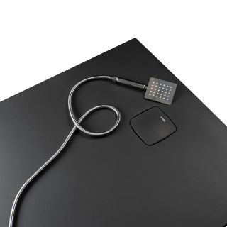 Душевой поддон Starohome Cosmo 21458959 140x90 см чёрный матовый