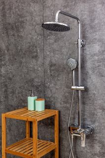 Душевая система Orange Otto M22-911cr смеситель с изливом, хром