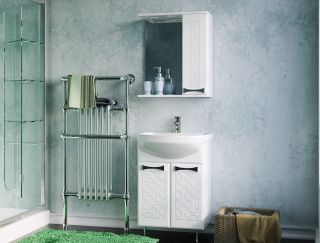 Тумба под раковину Stella Polar Ванда 60см белый SP-00000201