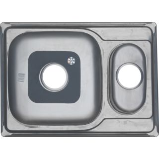 Мойка 6950S U Melana 0,6/160 хром с сифоном (227S t *10)