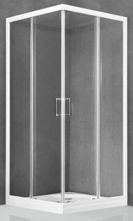 Душевой уголок Royal Bath HPD 100x100см белый RB100HPD-T