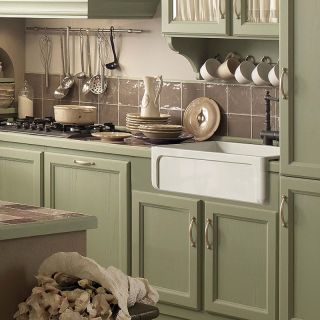 Кухонная мойка Kerasan Hannah Yorkshire 68 542001 Белая