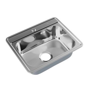 Мойка кухонная IDDIS Basic хром глянцевый BAS53P0i77