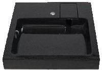 Раковина над стиральной машиной Stella Polar Ланти 60см чёрный SP-00000848