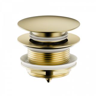 Донный клапан для ванны Wonzon & Woghand WW-SS105-BG брашированное золото