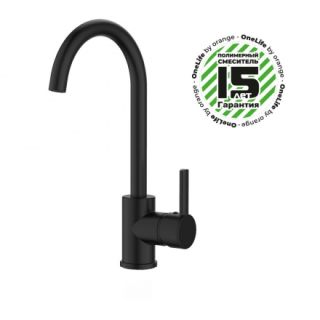 Смеситель для кухни OneLife P04-001b полимерный