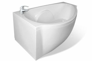 Ванна из литьевого мрамора Эстет Gracia silk ФР-00014529 Л 170x94см белый матовый