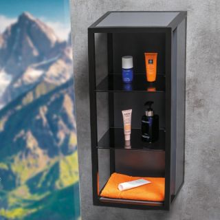 Пенал Armadi Art Loft 75см антрацит 895-A