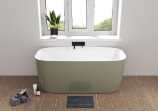 Акриловая ванна Allen Brau Infinity 2.21003.20/CGM 170x78 см