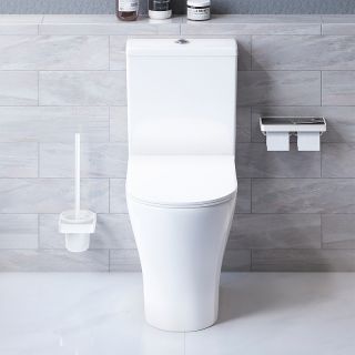 Унитаз компакт Damixa Sirius DX86C8600SC с бачком и сиденьем Микролифт