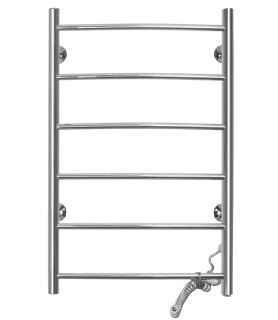 Полотенцесушитель электрический Domoterm Классик DMT 109-6 50x80 EK R хром