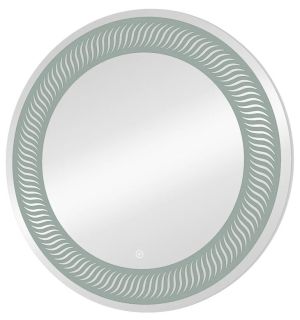 Зеркало с подсветкой Continent Mars ЗЛП55 с сенсорным выключателем 77см