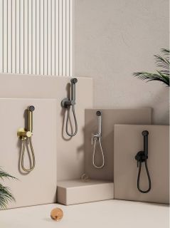 Гигиенический душ со смесителем Splenka S99.52.07 серый