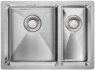 Мойка кухонная Paulmark Annex PM545944-BSL левая брашированная нержавеющая сталь