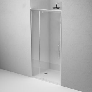Душевая дверь в нишу Am.Pm Gem W90G-100-1P-MT 100 см хром матовый