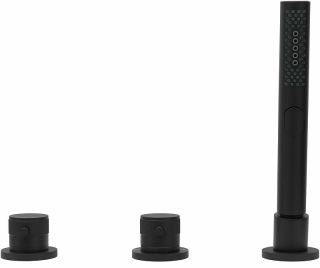 Смеситель на борт ванны Allen Brau Priority 5.31007-31 Черный матовый