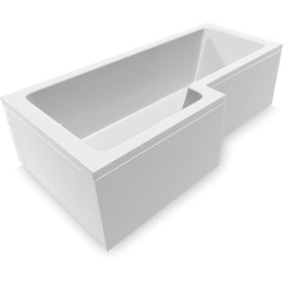 Акриловая ванна Vayer Options 165x85 L Гл000023294 без гидромассажа