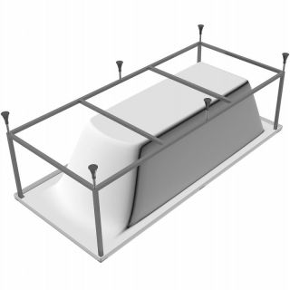 Каркас для ванны Vayer Boomerang 170x75 Гл000009801 Серый
