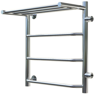 Водяной полотенцесушитель Тругор Браво ПМ 1 П 50x60x50см с полкой правый хром Браво1/ПМ506050Пправ