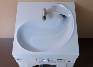 Раковина над стиральной машиной Stella Polar Бьянка 60см белый SP-00000797