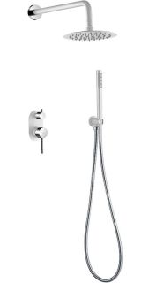 Душевая система Boheme Uno 464-2-WCR белый/хром
