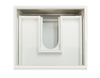 Напольная тумба под раковину Эстет Dallas Luxe ФР-00002014 Л/П 110см три ящика белый