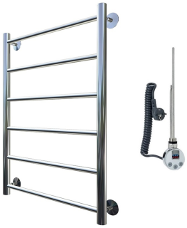 Электрический полотенцесушитель Тругор Аспект 1 80x50см хром Аспект1/элТЭН8050