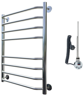 Электрический полотенцесушитель Тругор Браво 2 80x60см хром Браво2/элТЭН8060