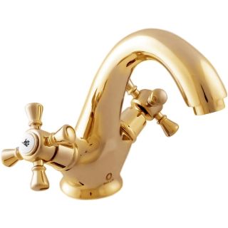 Смеситель для раковины Rav Slezak Morava retro MK328.5Z золото