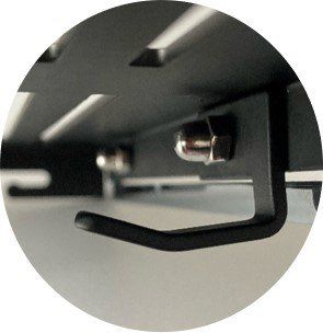 Полка алюминиевая Ravak Slim C 29 см угловая X07P576